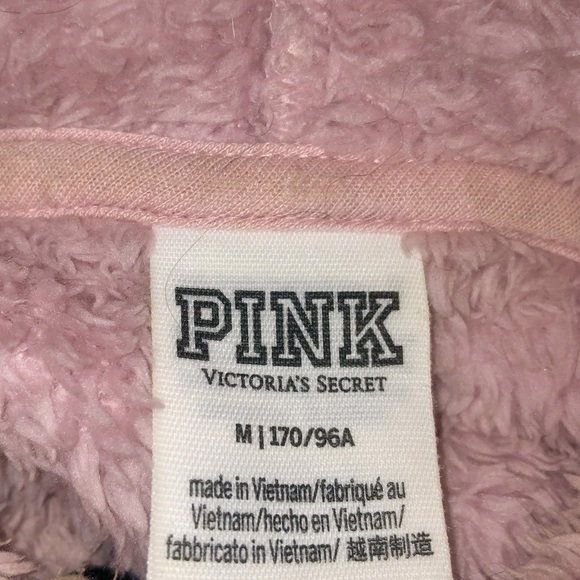 Pink teddy half-zip pullover - Picture 3 of 5